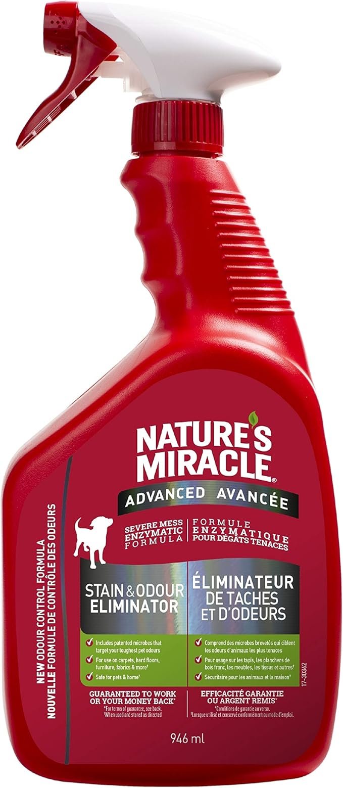 Nature’s Miracle Advanced Stain and Odor Eliminator Dog